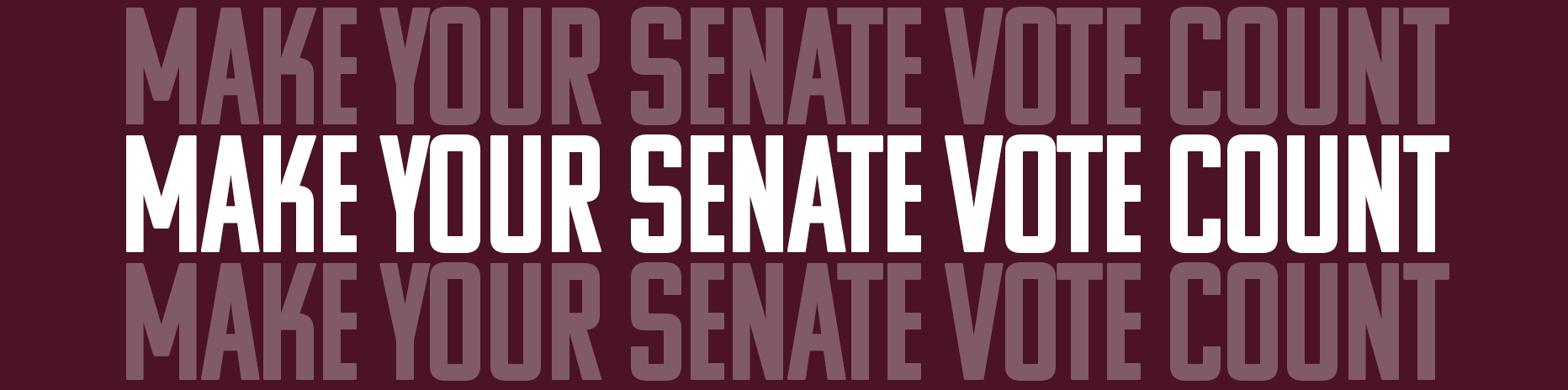 Make Your Senate Vote Count